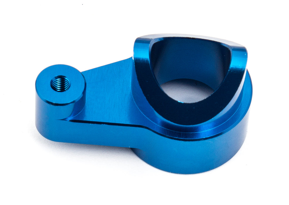 RC8B4 FT Servo Saver Arm, Blue Aluminum
