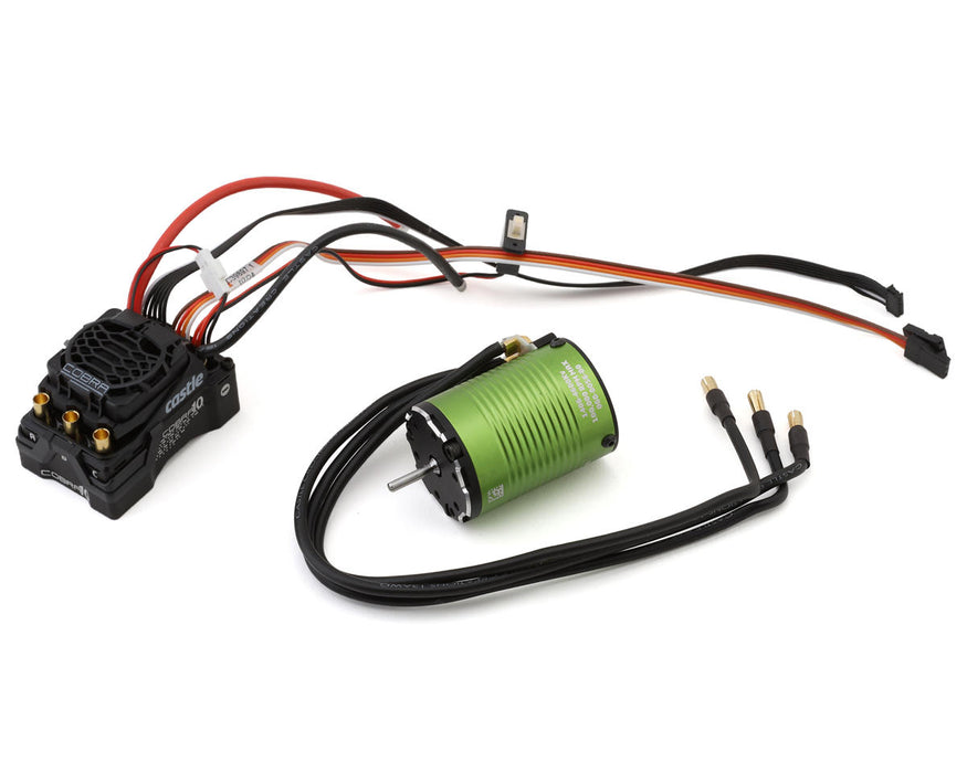 Castle Creations CSE010017401 Cobra 10 6S 1/10 Brushless Combo w/1406 Sensored Motor (4600kV)