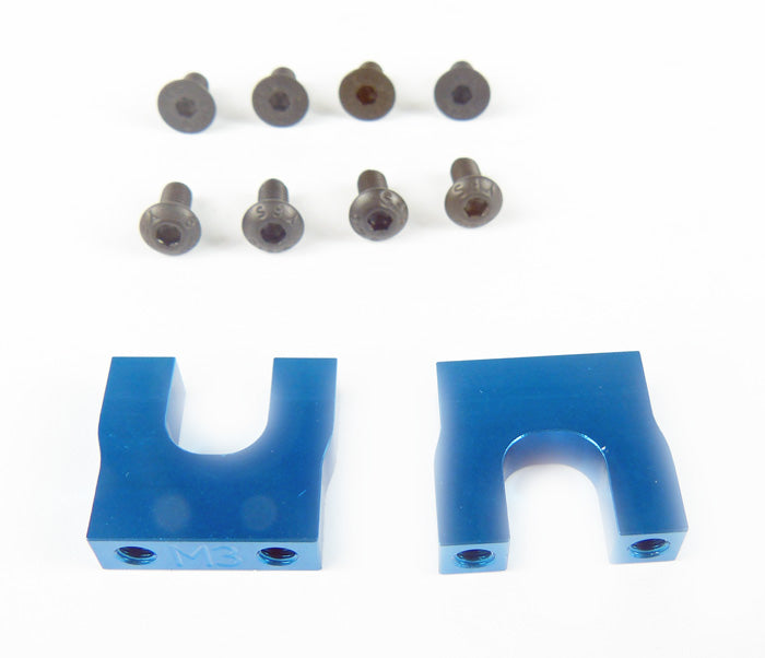 Custom Works CW8438 ALUMINUM SERVO MOUNTS M3 (pr)