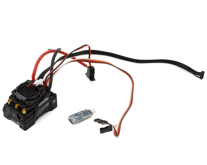 Castle Creations CSE010017400 Cobra 10 6S 1/10 Scale Brushless Sensored ESC