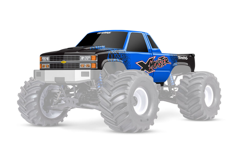 Traxxas TRA7697-BLUE BLUE X-Monster Chevrolet GMT400 CK Truck Body X-MAXX