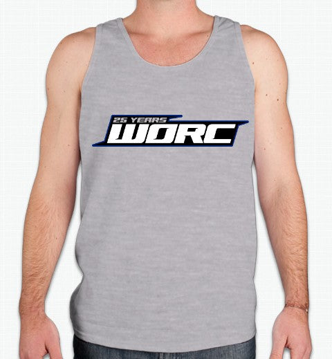WORC 2XL TANK TOP SHIRT 25th Anniversary Gray WRC-TANK25TH-2XL