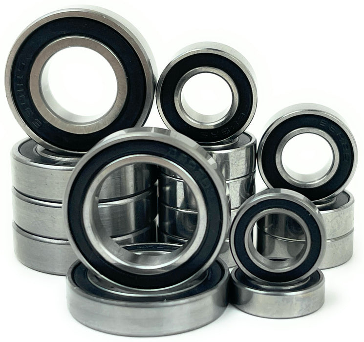WORC Traxxas Slash / Rustler 4x4 Bearing Kit Rubber Shield High Speed Oiled WRC-HB-S44