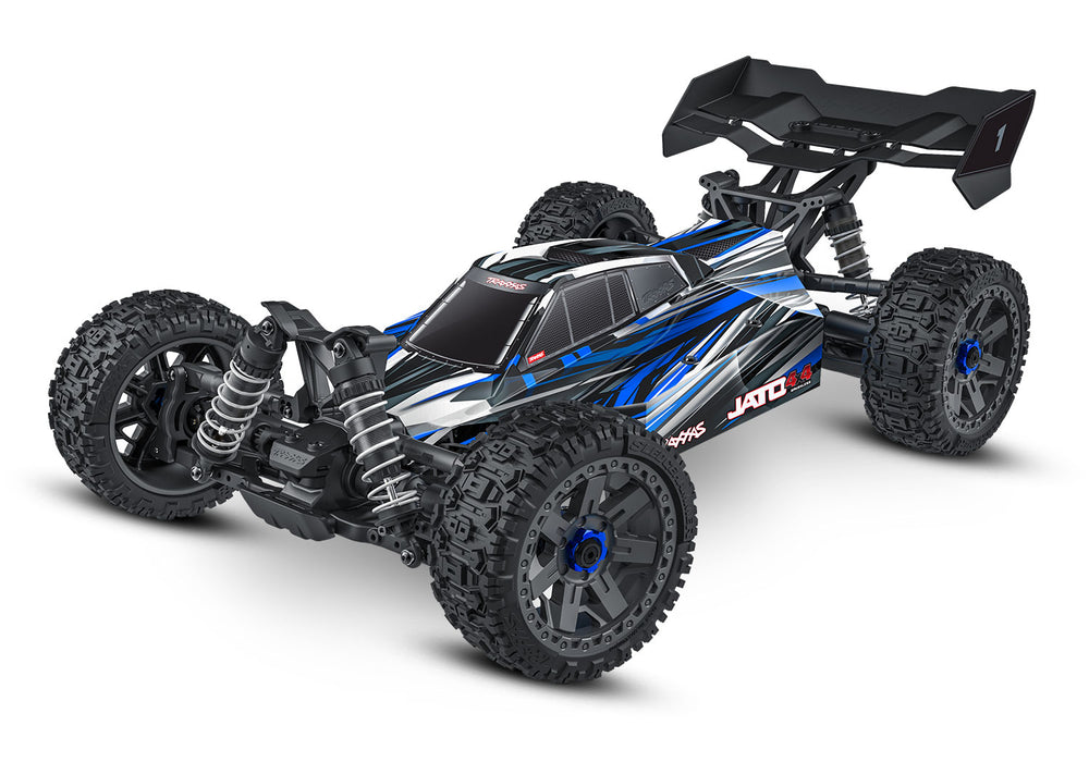 Traxxas TRA90154-4-BLUE Jato 4X4 BL-2s BLUE