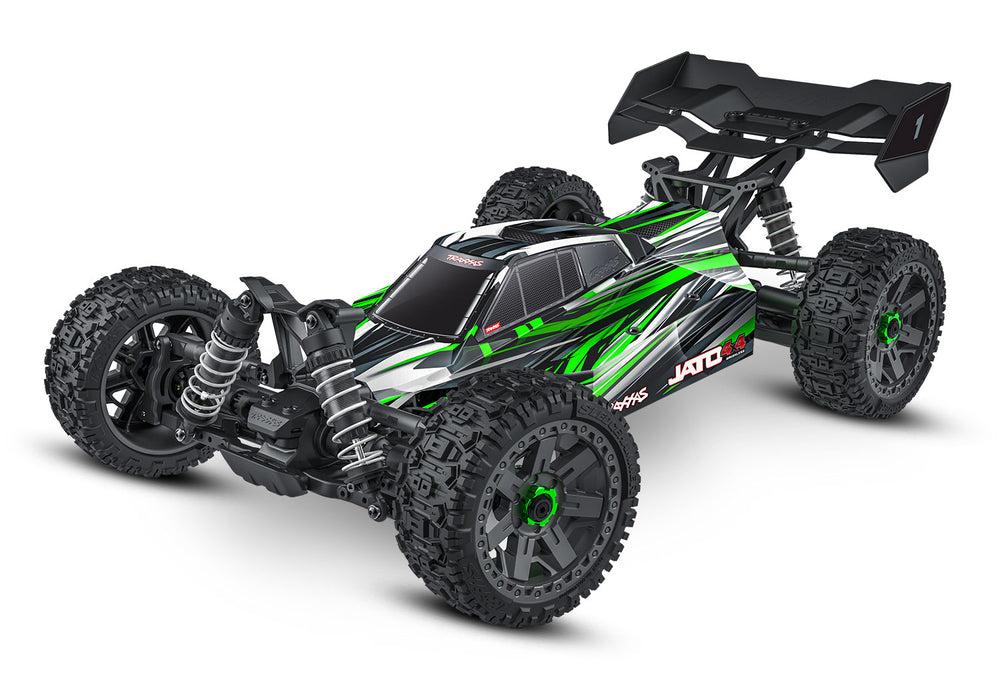 Traxxas TRA90154-4-GRN Jato 4X4 BL-2s GREEN