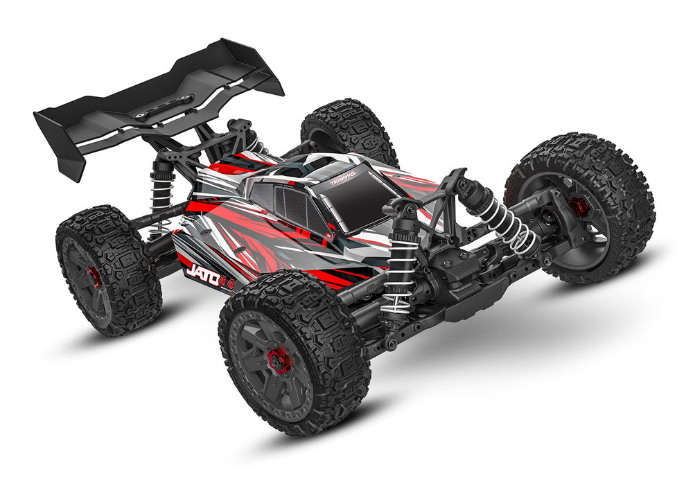 Traxxas TRA90154-4-RED Jato 4X4 BL-2s RED