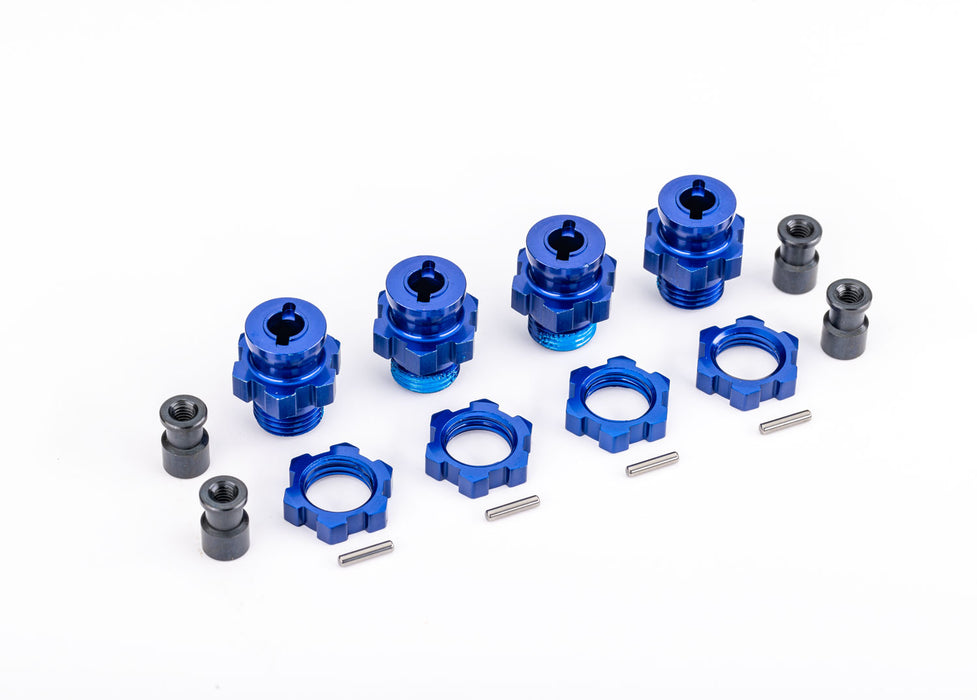 Traxxas TRA9086 JATO 4X4 17MM WHEEL HUBS / NUTS HD BLUE SLASH