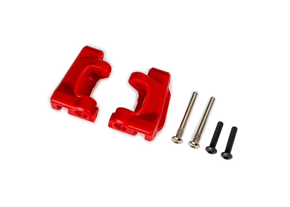 Traxxas TRA9136-RED CASTER BLOCKS RED L&R
