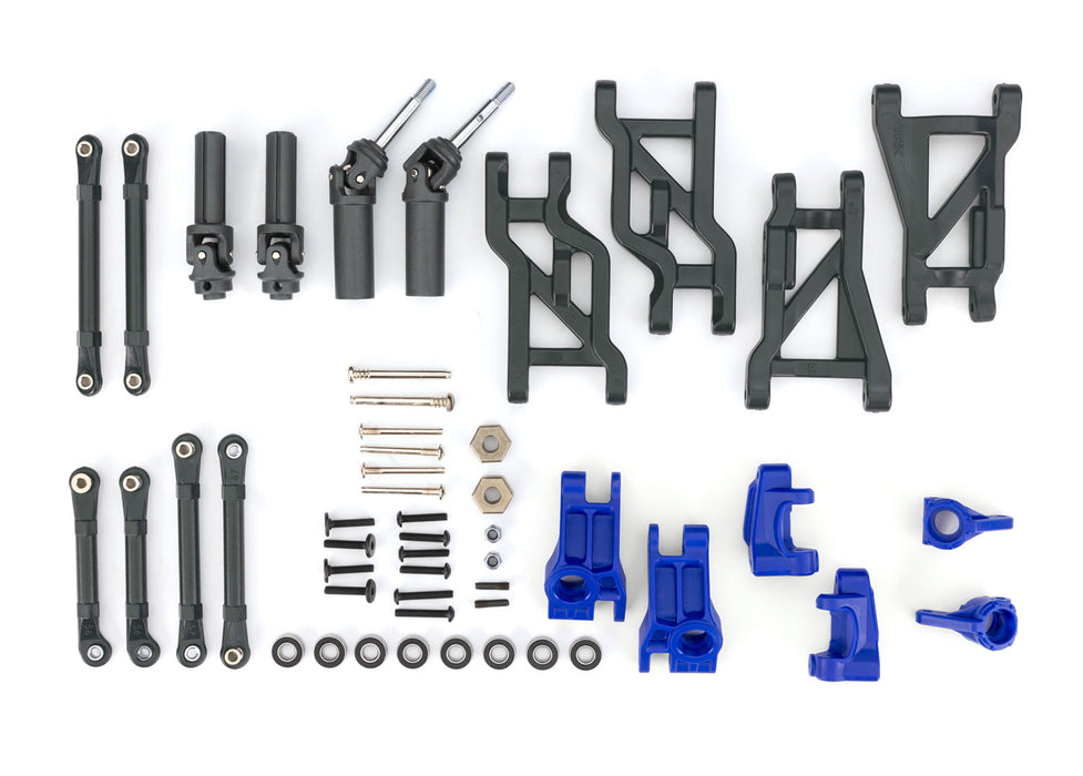 TRAXXAS TRA9182-BLUE Extreme Heavy Duty Suspension Driveline Upgrade Kit BANDIT® or DRAG SLASH BLUE