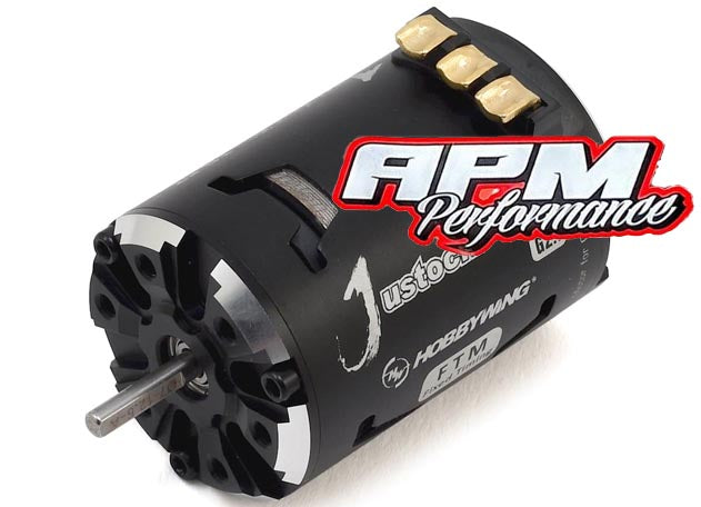 APM Performance Tuned Hobbywing JUSTOCK 17.5T MODIFIED, ALIGNED SENSOR, SHIMMED, & TIMING SET G2.1 30408011