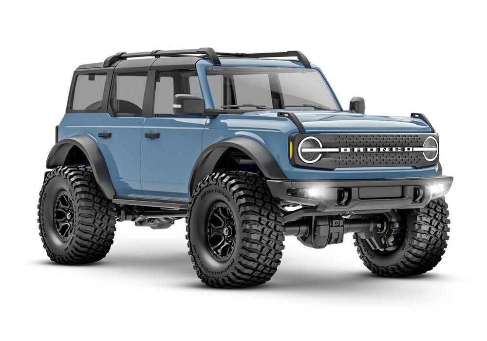 Traxxas TRA97074-1-A51 TRX-4M Ford Bronco Area-51 Flat Blue 1/18 Mini Crawler RTR Battery & Charger