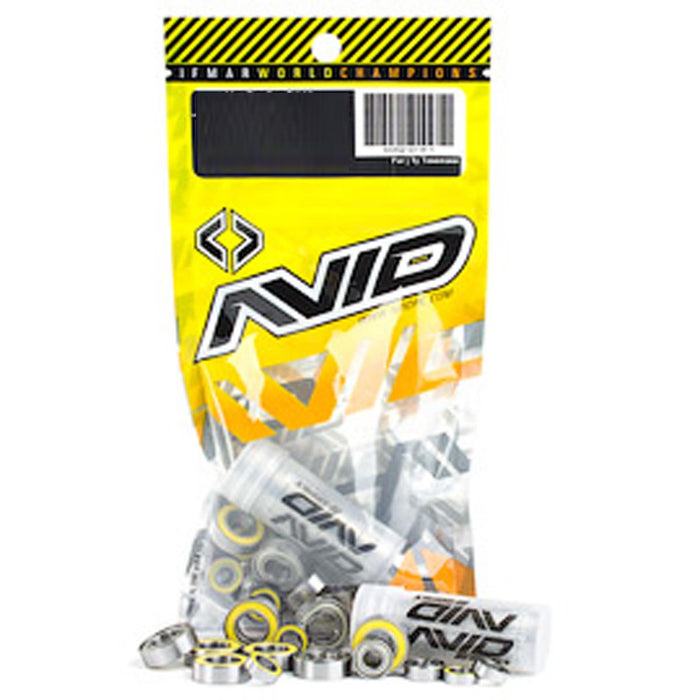 AVID Losi TLR 8ight-X Bearing Full Revolution Kit 8X 1/8 Buggy Rubber and Metal Shielded Sealed Bearing