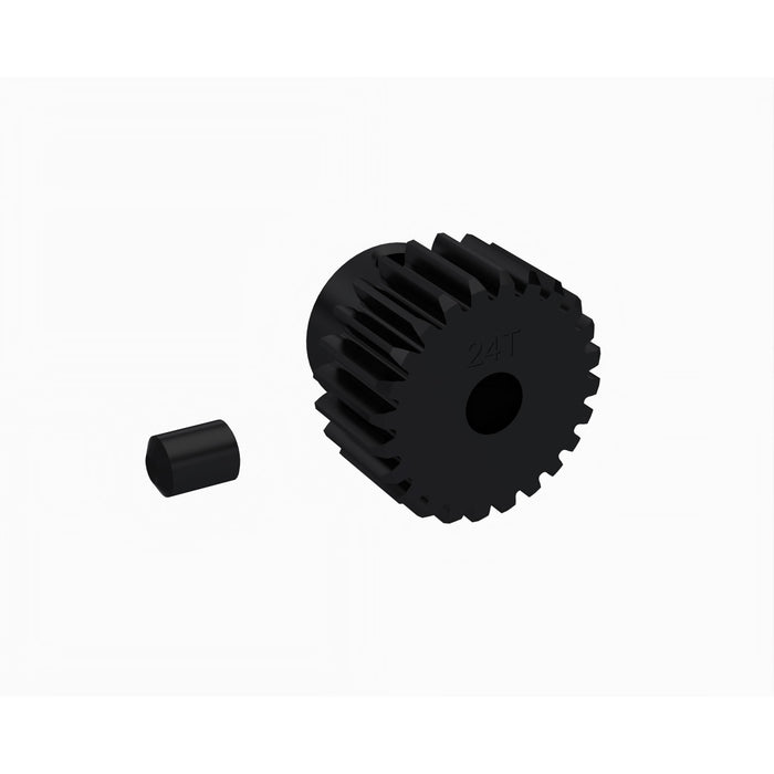 ARRMA ARA-2175 Pinion Gear 24T MOD 0.5 CNC 3.2mm Bore GROM LOSI NASCAR
