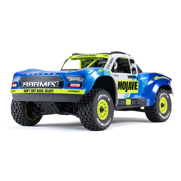 ARRMA ARA2104T2 MOJAVE GROM 4x4 SMART Small Scale Desert Truck Blue/White