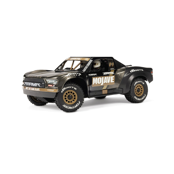 ARRMA ARA2304T1 MOJAVE GROM 223S BLX Brushless 4X4 Small Scale Desert Truck RTR, Black