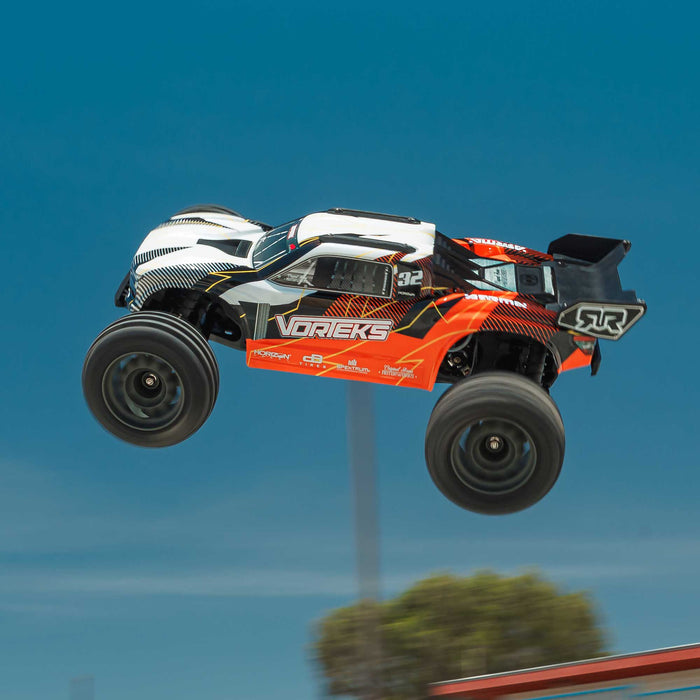 ARRMA ARA3205ST1 1/10 VORTEKS MEGA 550 2WD Stadium Truck RTR with Battery & Charger, Orange