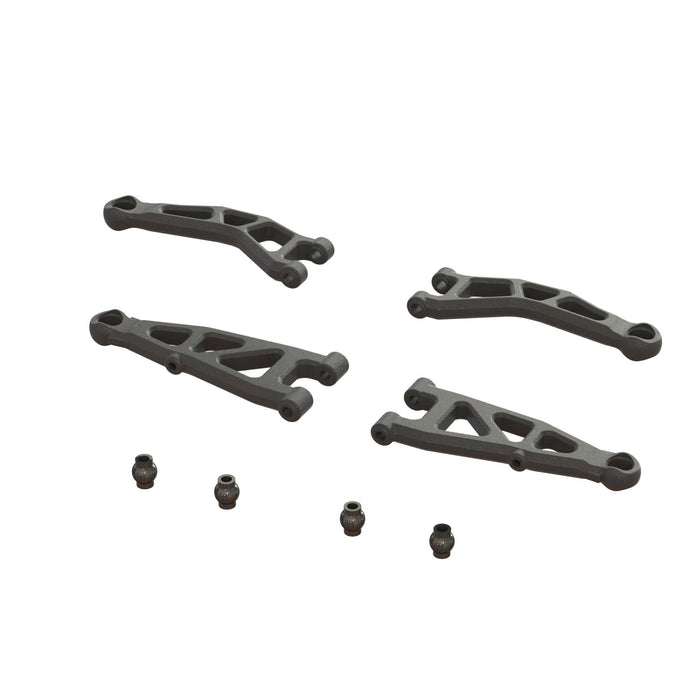 ARRMA ARA330809 Front Suspension Arm Set A - GROM Granite Typhon 4x4