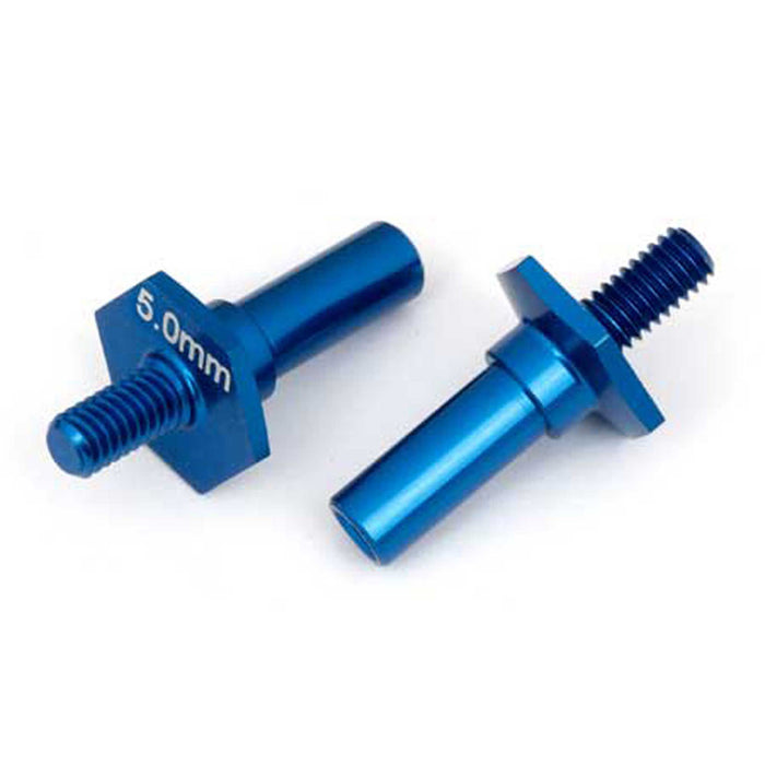 Team Associated ASC91682 Aluminum Hex Front Axles: B6 5.0mm