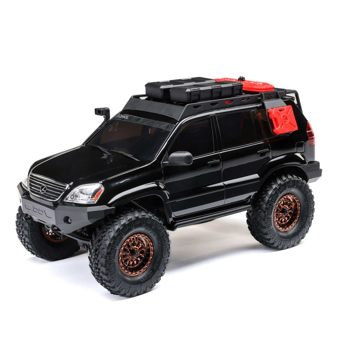 Axial AXI-1532T3 1/24 SCX24 Lexus GX 470 4X4 Rock Crawler RTR, Black