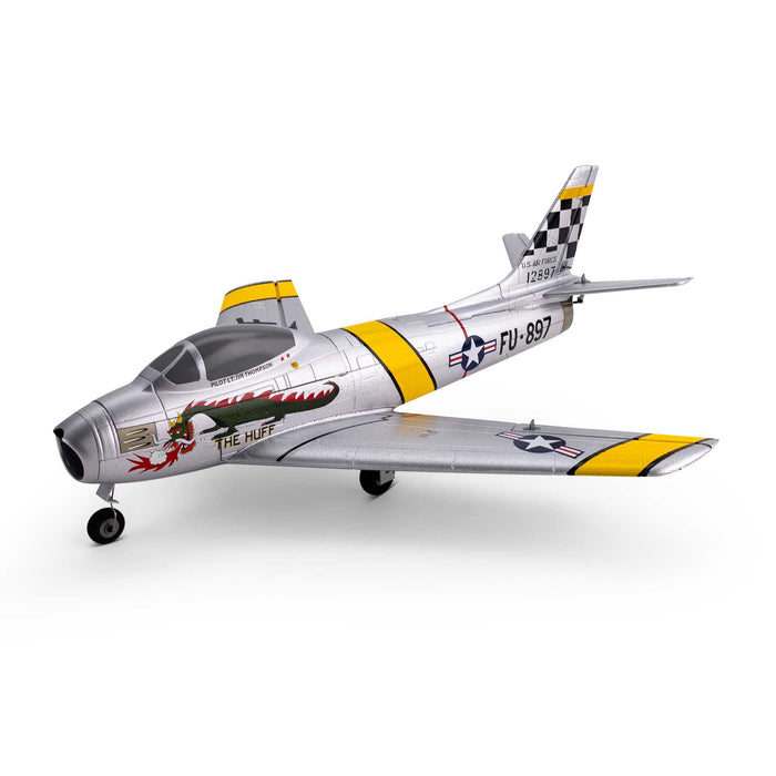 E-Flite EFLU7050 UMX F-86 Sabre 30mm EDF Jet BNF Basic with AS3X and SAFE Select
