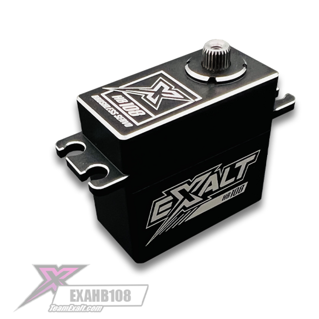 Team Exalt EXAHB108 HB108 1/8 High Torque Metal Gear Brushless Servo (High Voltage)