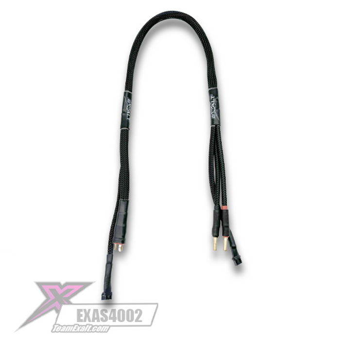 Exalt EXAS4002 2s ProCharge Cable 4mm bullet to Deans T-Plug