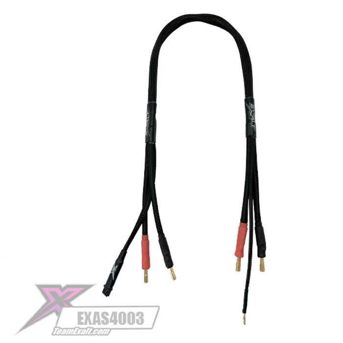 Exalt EXAS4003 2s ProCharge Cable 4mm to 5mm Bullets