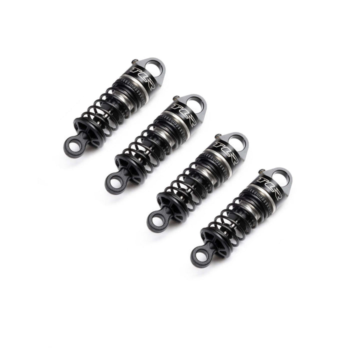 Losi LOS-1931 Aluminum Shock Set, On-Road, Assembled (4): GROM LOSI NASCAR