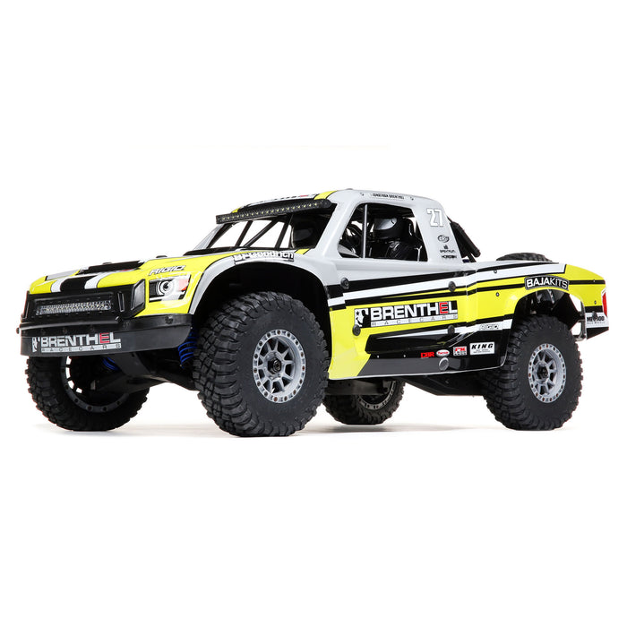 USED REPAIR LOSI LOS05021T1 Super Baja Rey 2.0: 1/6 4wd Electric Desert Truck Brenthel Yellow