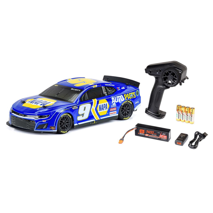 LOSI LOS1122409 1/12 NASCAR AWD RC Racecar, Chase Elliott No. 9 NAPA 2024 Chevrolet ZL1 Camaro