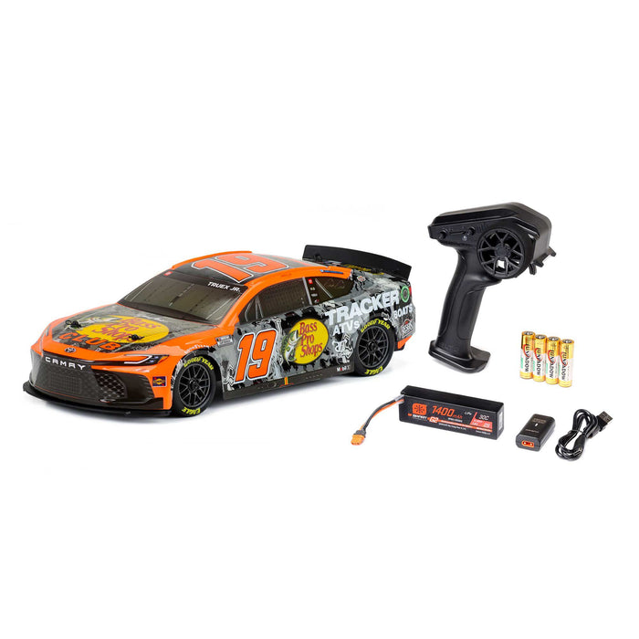 LOSI LOS1122419 1/12 NASCAR AWD RC Racecar, Martin Truex Jr. No. 19 Bass Pro 2024 Toyota Camry