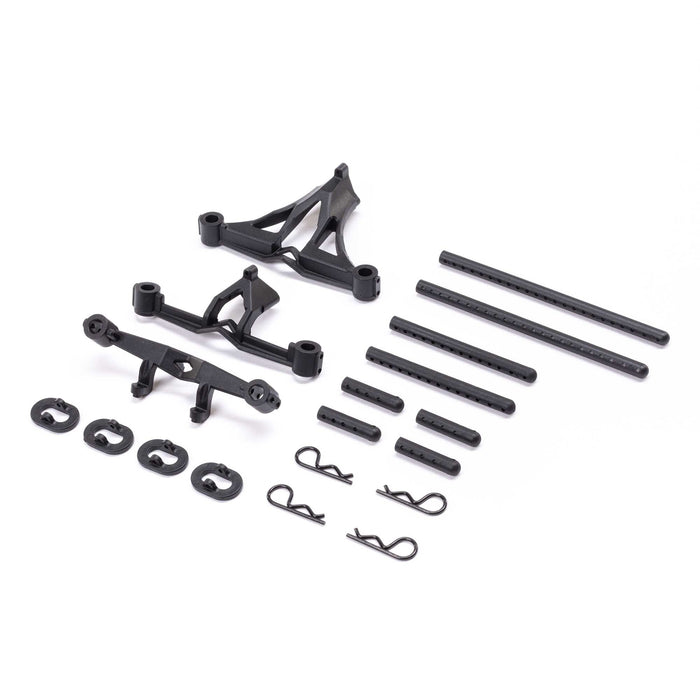 Losi LOS211033 Body Mount Set & Posts: Mini Drag Chevelle