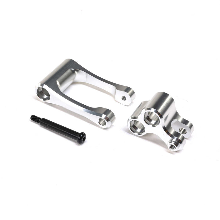 Losi LOS364001 Aluminum Knuckle & Pull Rod, Silver: Promoto-MX PM-MX