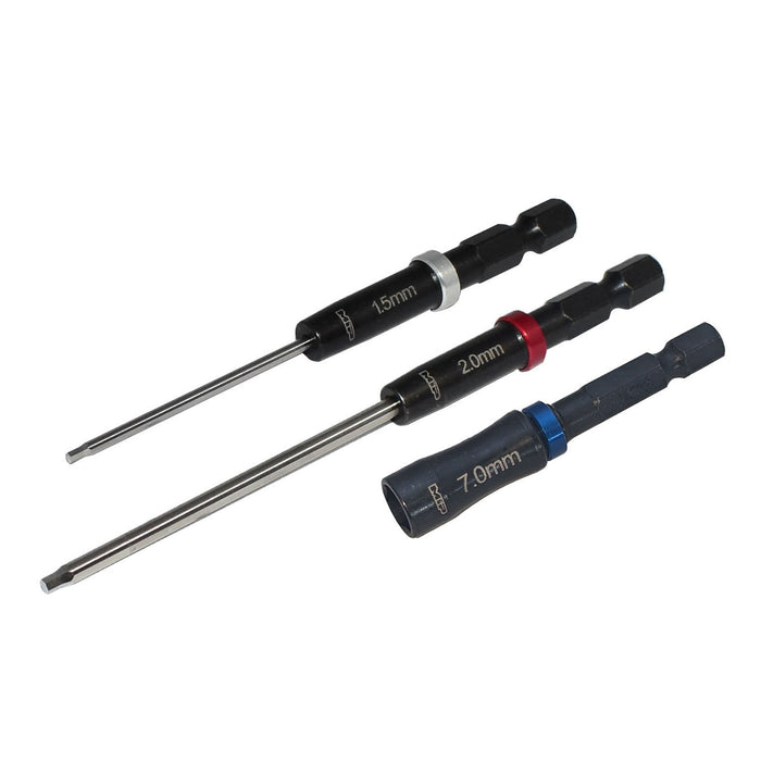 MIP MIP9625 Speed Tip™ Hex Driver Wrench Set Gen 2, 1.5mm, 2.0mm Hex Wrench & 7.0mm Nut Driver