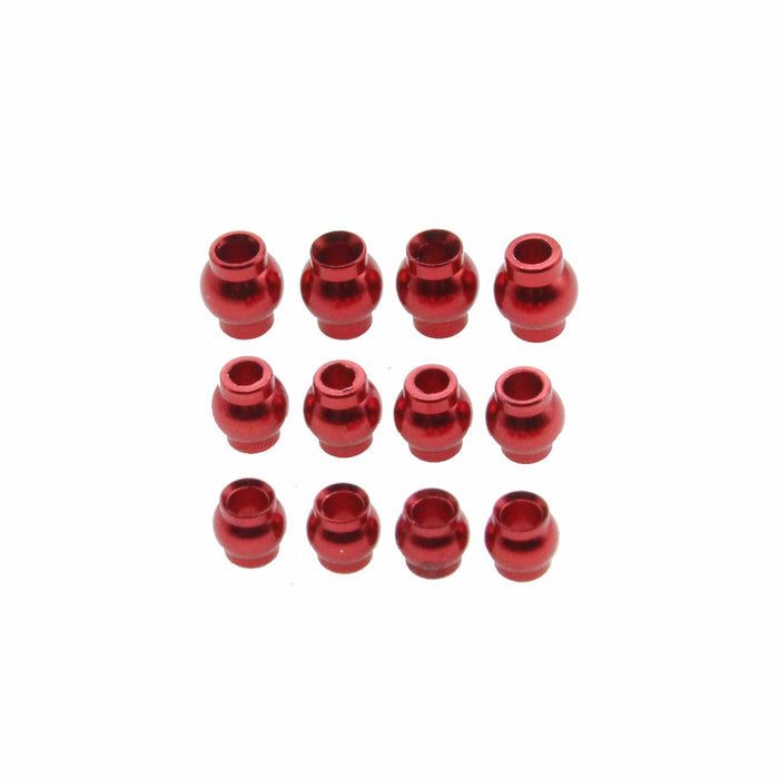 Powerhobby PHB6857 12-Piece Aluminum Pivot Ball Set for LOSI NASCAR / Arrma Granite / Mojave GROM