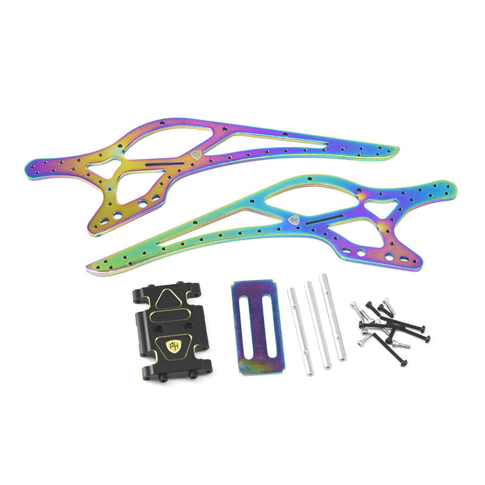 Powerhobby PHB6998 Titanium Chassis Axial SCX24 / AX24 Oil Slick Neo Chrome
