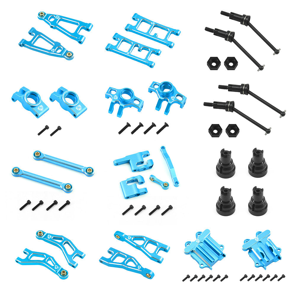 Powerhobby PHB6999Blue Aluminum Upgrade Conversion Kit BLUE Arrma Moja ...