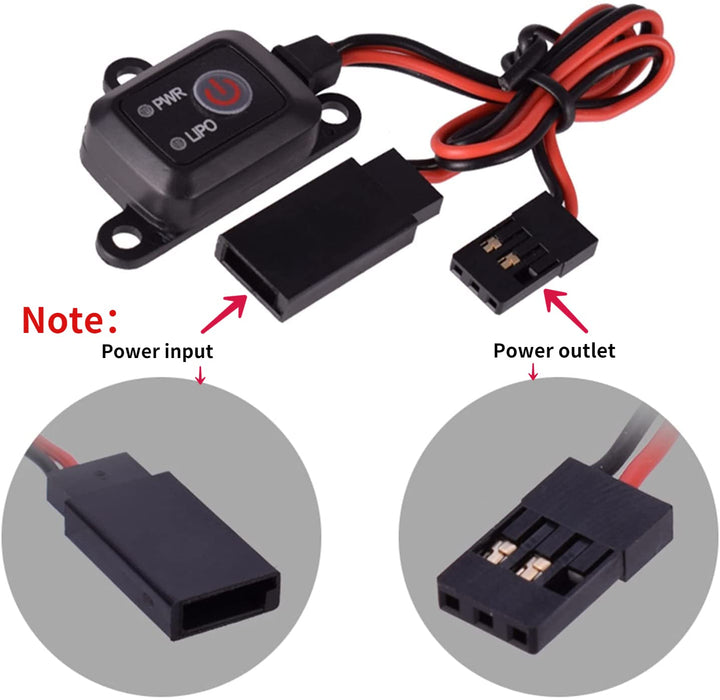 PowerHobby MCU PHB7142 Controlled Electronic Power Switch On / Off