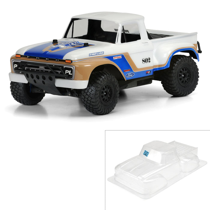 Proline PRO340800 1/10 1966 Ford F-100 Clear Body: Short Course