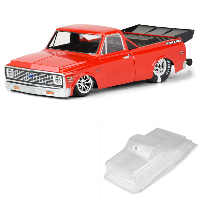 Proline PRO355700 1972 Chevy C-10 Clear Body Street Eliminator SC