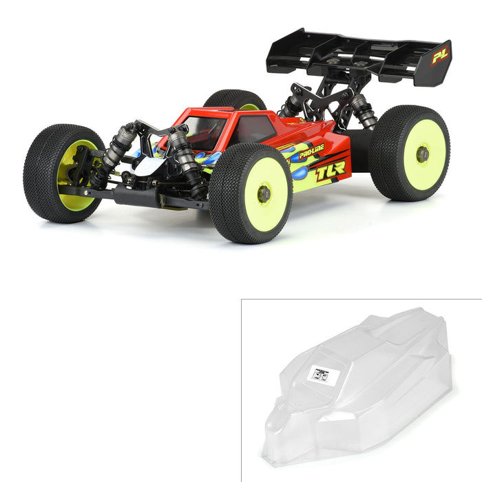 Proline PRO356700 Axis Clear Body for TLR 8ight-XE LCG BATTERY 8Xe Losi 8-X Buggy