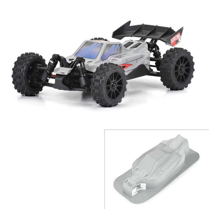 Pro-Line PRO367114 1/14 Axis Tough-Color Grey Body: Arrma Typhon GROM