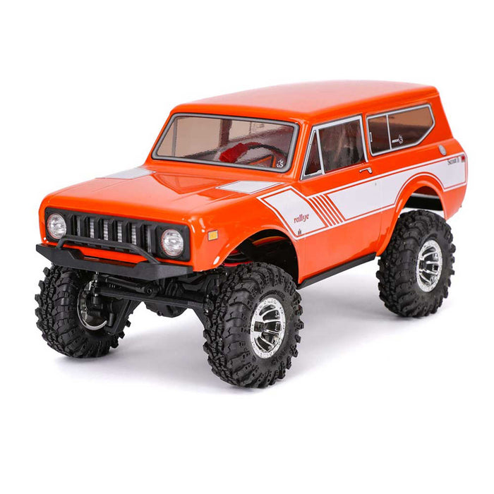 Redcat Racing RER37864 1/18 Ascent-18 International Scout II 4x4 Rock Crawler RTR, Orange