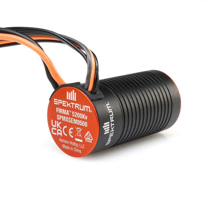 SPEKTRUM SPMXSEM0500 Firma Brushless Motor / ESC 2-in-1 Combo, 5200Kv