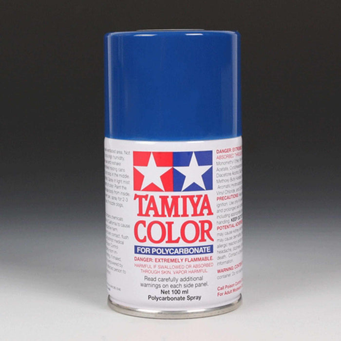Tamiya TAM86004 PS-4 BLUE Polycarbonate Lexan Spray Paint (100ml)