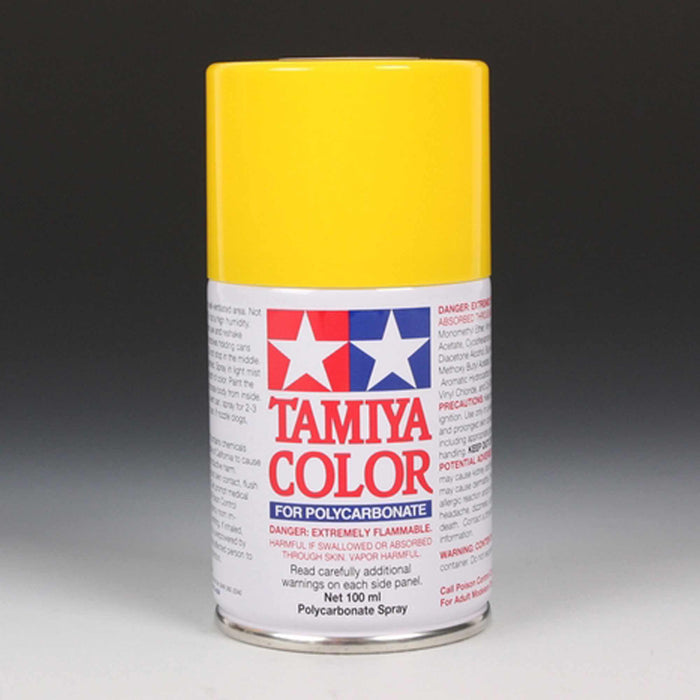 Tamiya TAM86006 PS-6 YELLOW Polycarbonate Lexan Spray Paint (100ml)