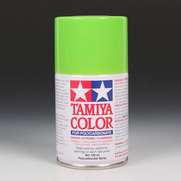 Tamiya TAM86008 PS-8 LIGHT GREEN Polycarbonate Lexan Spray Paint (100ml)
