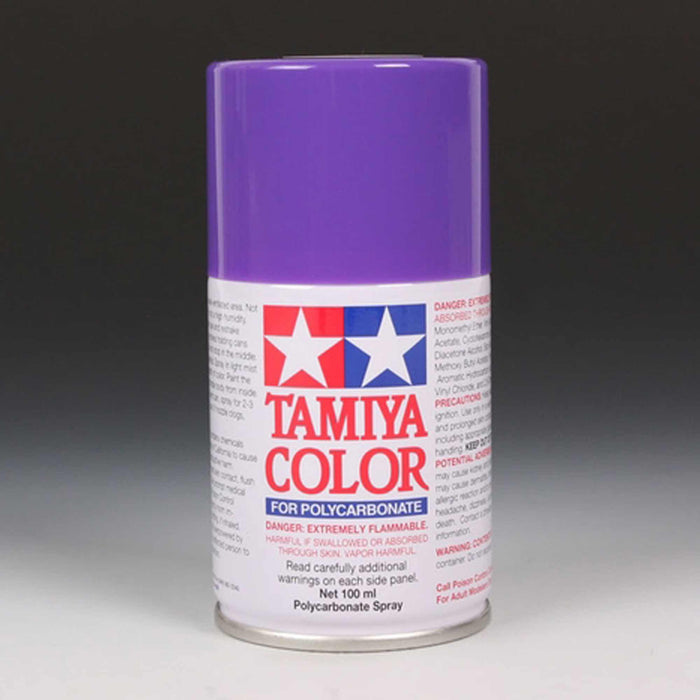 Tamiya TAM86010 PS-10 PURPLE Polycarbonate Lexan Spray Paint (100ml)