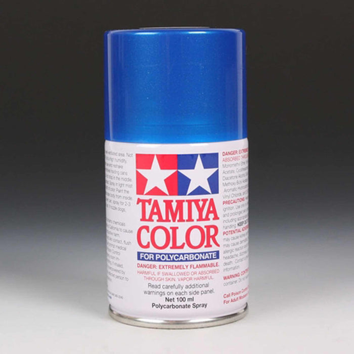 Tamiya TAM86016 PS-16 METALIC BLUE Polycarbonate Lexan Spray Paint (100ml)