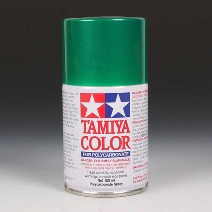 Tamiya TAM86017 PS-17 METALIC GREEN Polycarbonate Lexan Spray Paint (100ml)